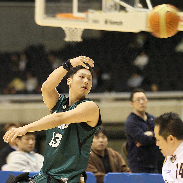 車椅子バスケットボール 篠田匡世